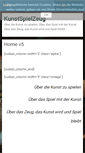 Mobile Screenshot of kunstspielzeug.de